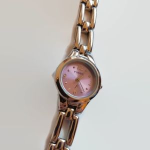 5/$20 - Fossil Watch child's size purple face